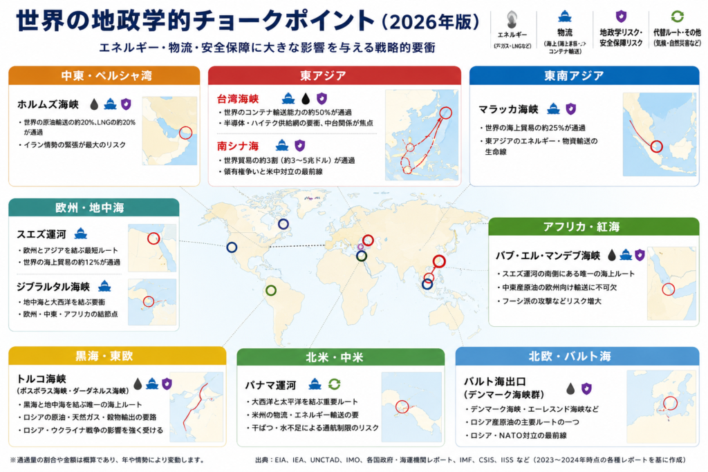 世界の「チョークポイント」